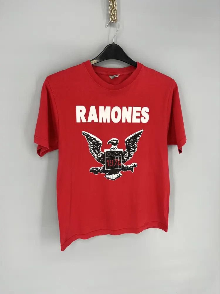Band Tees Vintage Y2K Punk Rock Ramones Band Tee T Shirt Size US S / EU 44-46 / 1 - 2 Thumbnail