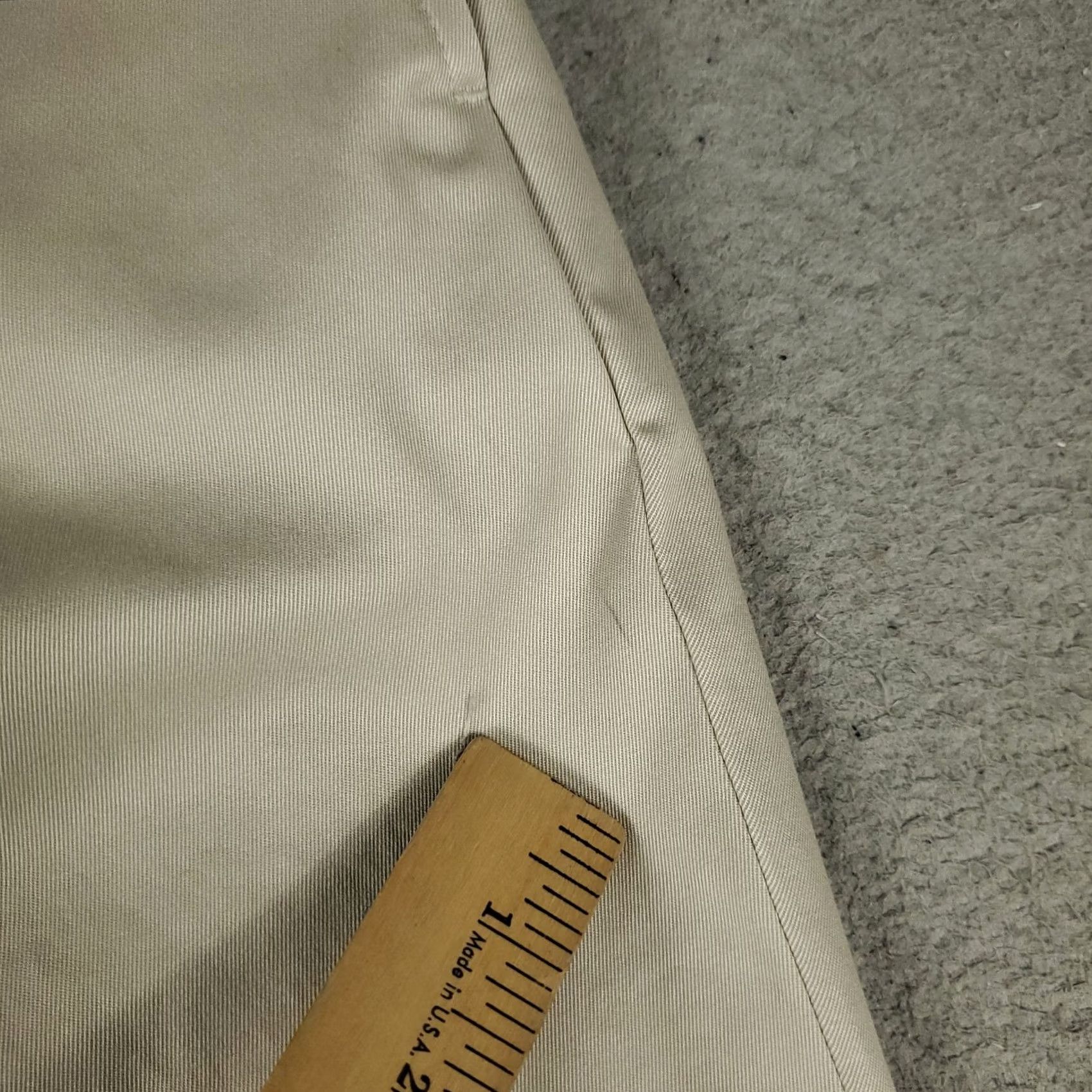 Brooks Brothers Brooks Brothers Pants Mens 38x30 Beige Clark Flat Front Chino Trousers Size US 38 / EU 54 - 3 Thumbnail