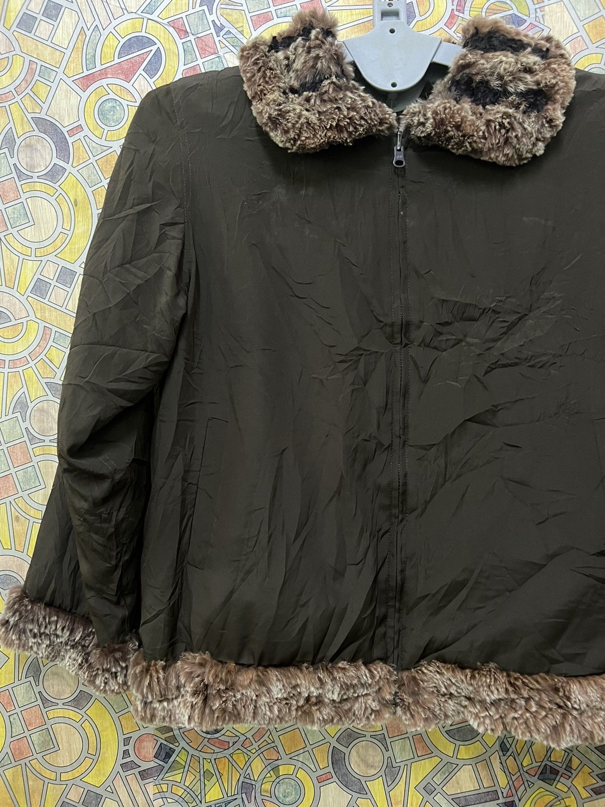 Japanese Brand × Leather Fur Reversible Jacket ByJapanese Designer MAISON D’OR.(Gj31) Size US L / EU 52-54 / 3 - 18 Thumbnail