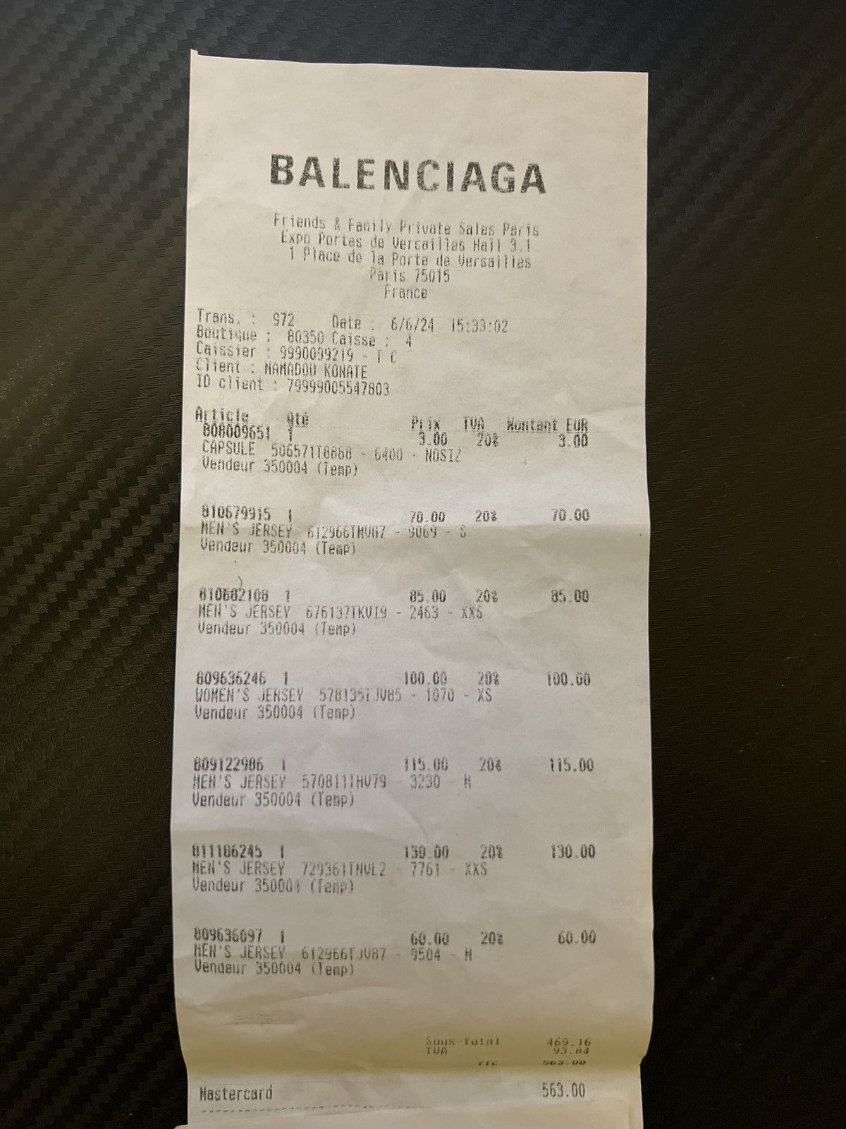 Balenciaga Balenciage T shirt - Maroon/Beige Size US M / EU 48-50 / 2 - 9 Thumbnail