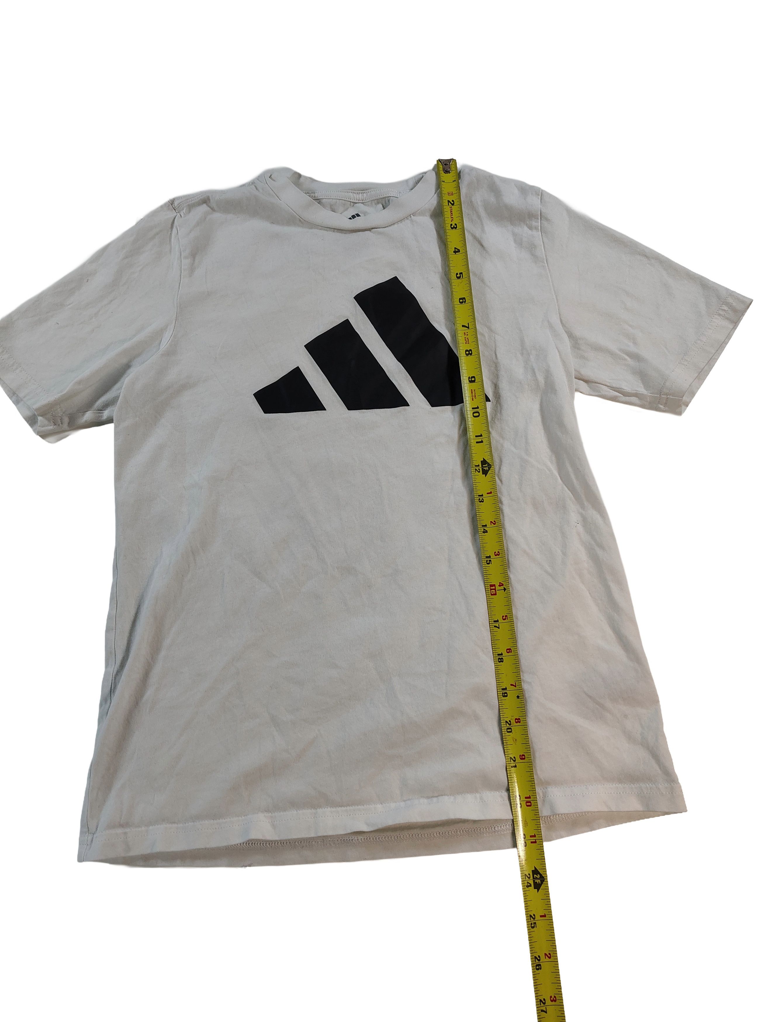 Adidas Men's Large Black & White Adidas Athletic T-Shirt Size US L / EU 52-54 / 3 - 4 Thumbnail