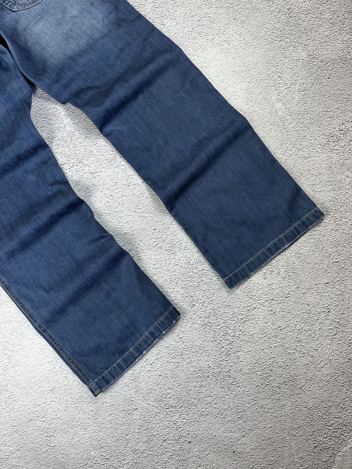 If Six Was Nine Vintage Baggy Jeans Faded Japan Trashed Y2K Avant Garde SK8 Size 32" / US 10 / IT 46 - 4 Thumbnail