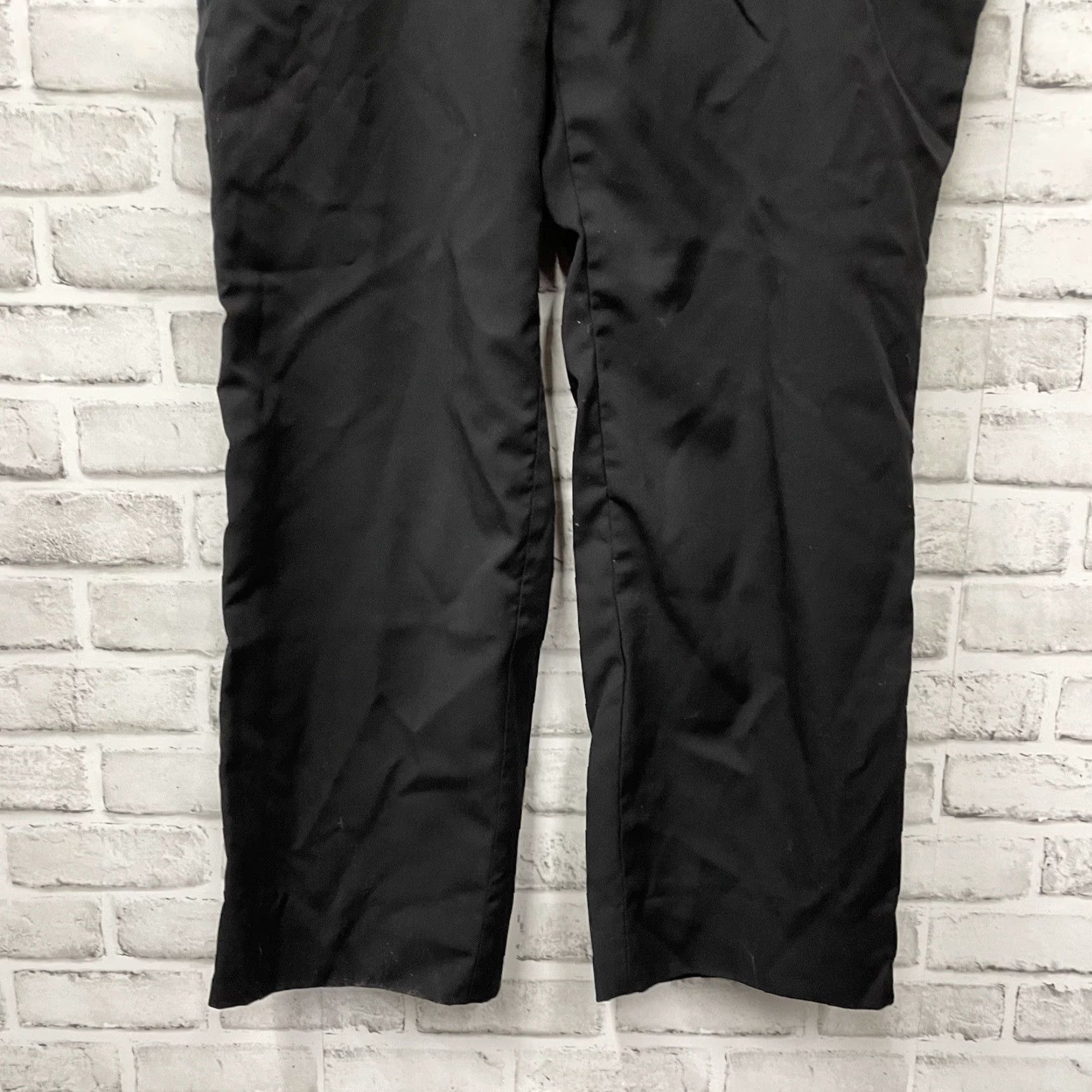 Vintage Hugo Boss Black Wool Dress Pants Mens Size 38x28 Straight Regular Size US 38 / EU 54 - 3 Thumbnail