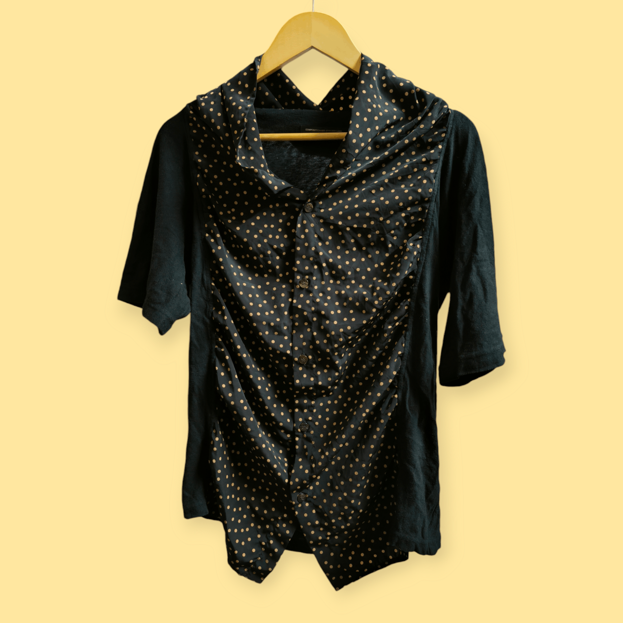 With Hoodie Polkadot