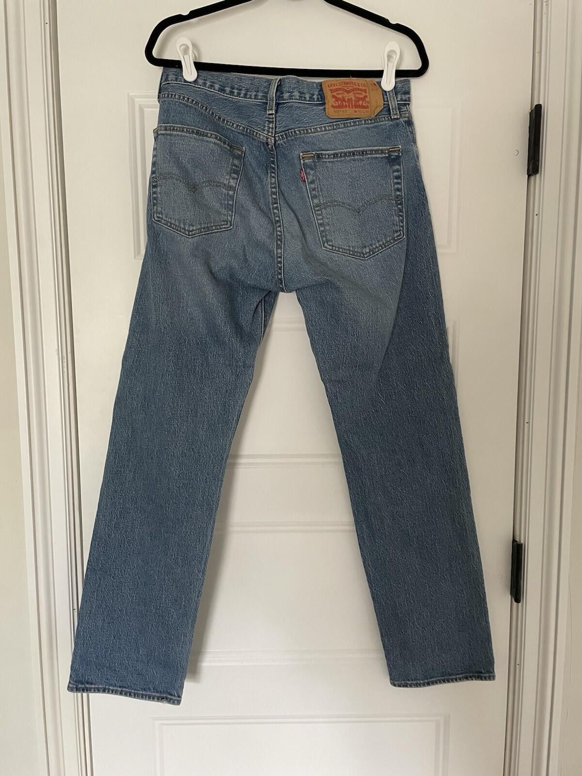 Levi's Levis 501 93 Stone Wash Jeans 31x32 Size US 31 - 2 Thumbnail