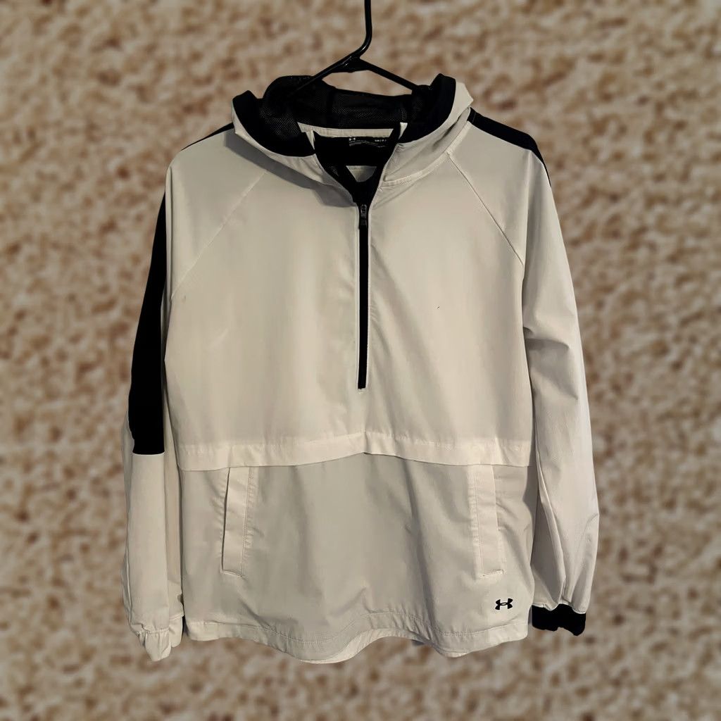 Under Armour Under armour White Storm Woven Anorak Top Pullover Jacket Men's Small Size US S / EU 44-46 / 1 - 1 Thumbnail
