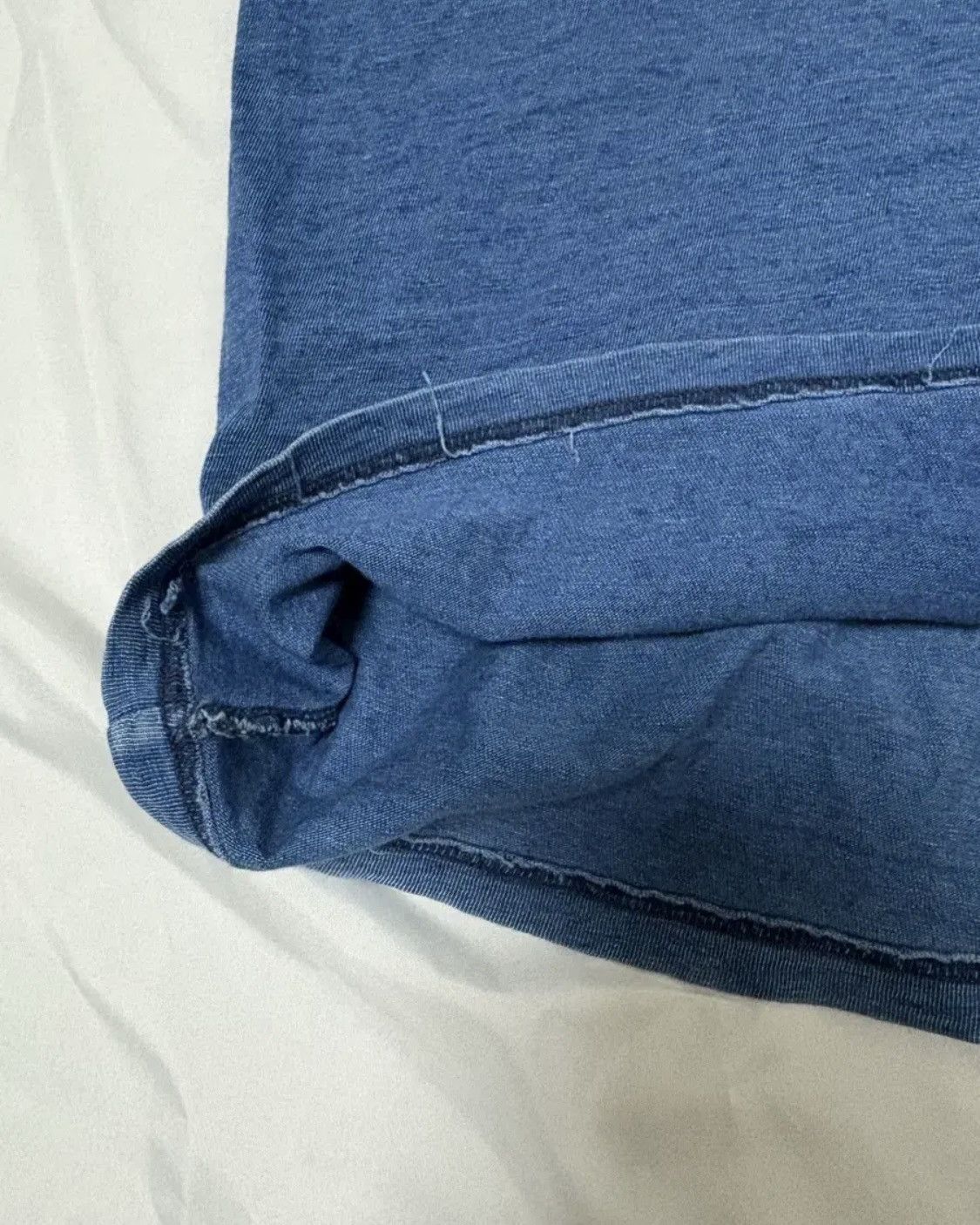 Kapital Kapital Rare Indigo Faded T-Shirts Size US XL / EU 56 / 4 - 4 Thumbnail