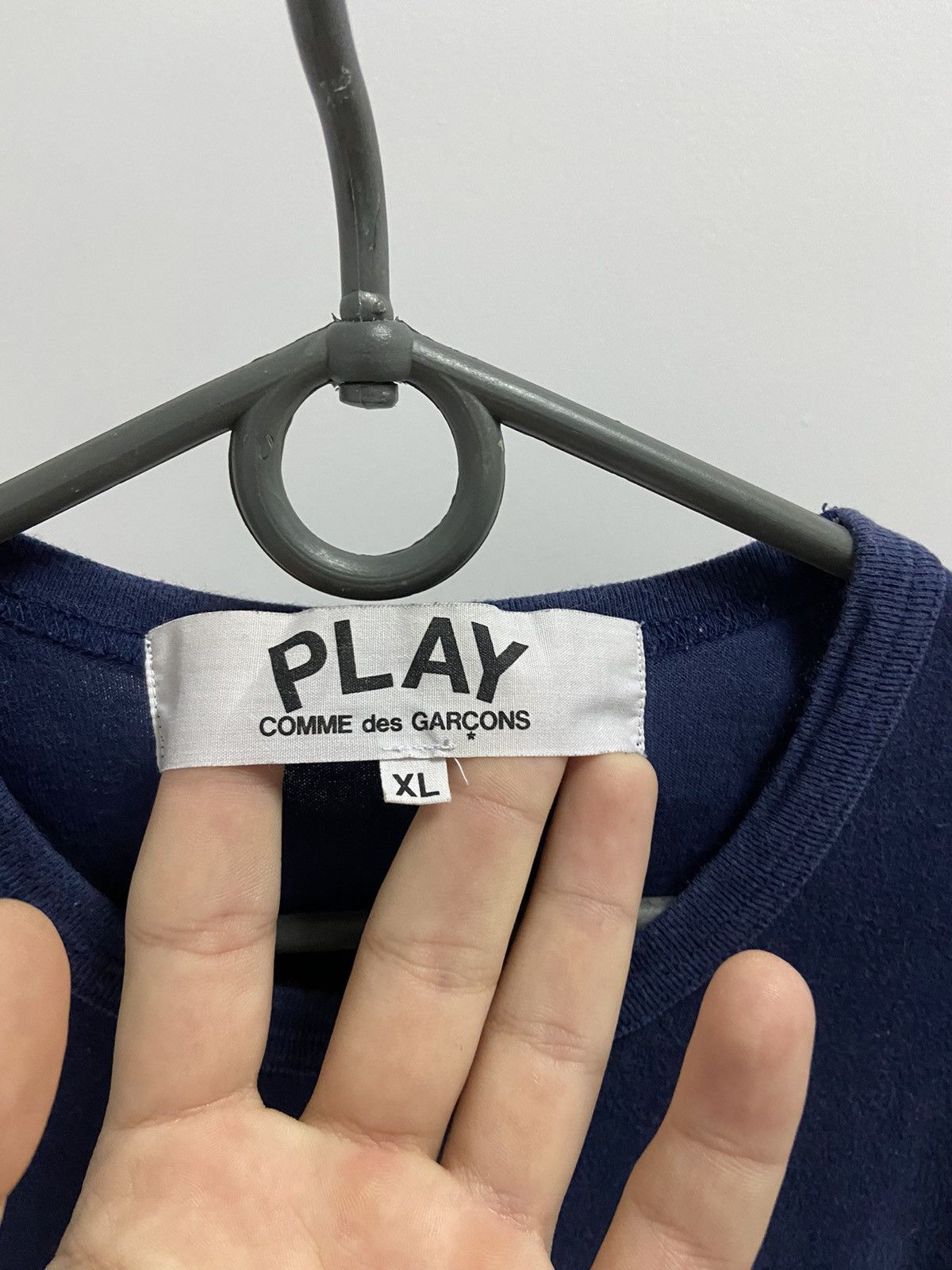 Comme des Garcons PLAY PLAY Come Des Garcons Vintage T Shirt Japanese Heart Y2K Size US XL / EU 56 / 4 - 4 Thumbnail