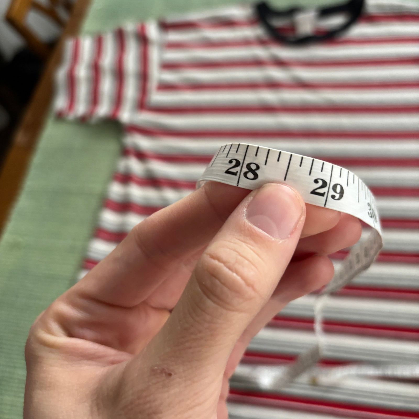Vintage Vintage 90s Basic Editions Striped Cotton Tee Shirt Sz XL Size US XL / EU 56 / 4 - 6 Thumbnail