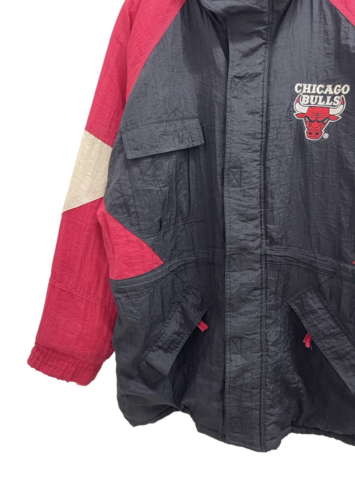 Logo 7 NBA Chicago Bulls Nylon Jacket Size US L / EU 52-54 / 3 - 11 Thumbnail