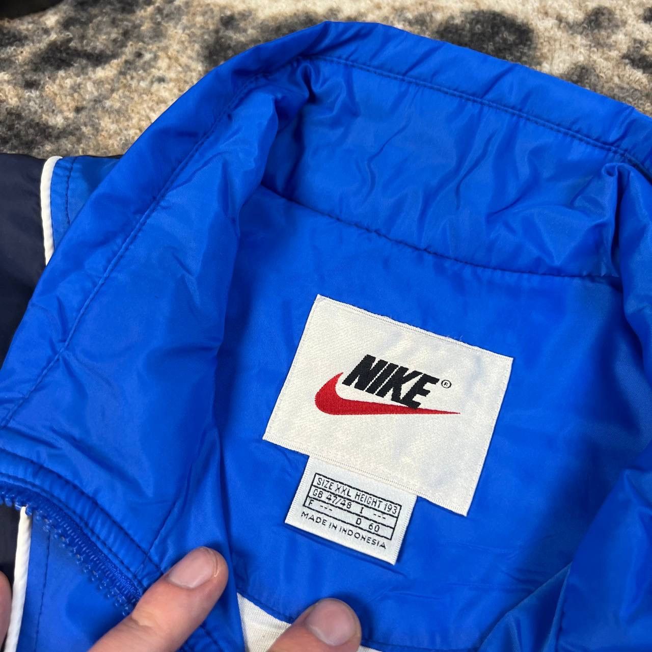 Nike Nike Big Embroidered Logo Vintage Y2K Zip Up Light Jacket Size US XXL / EU 58 / 5 - 5 Thumbnail