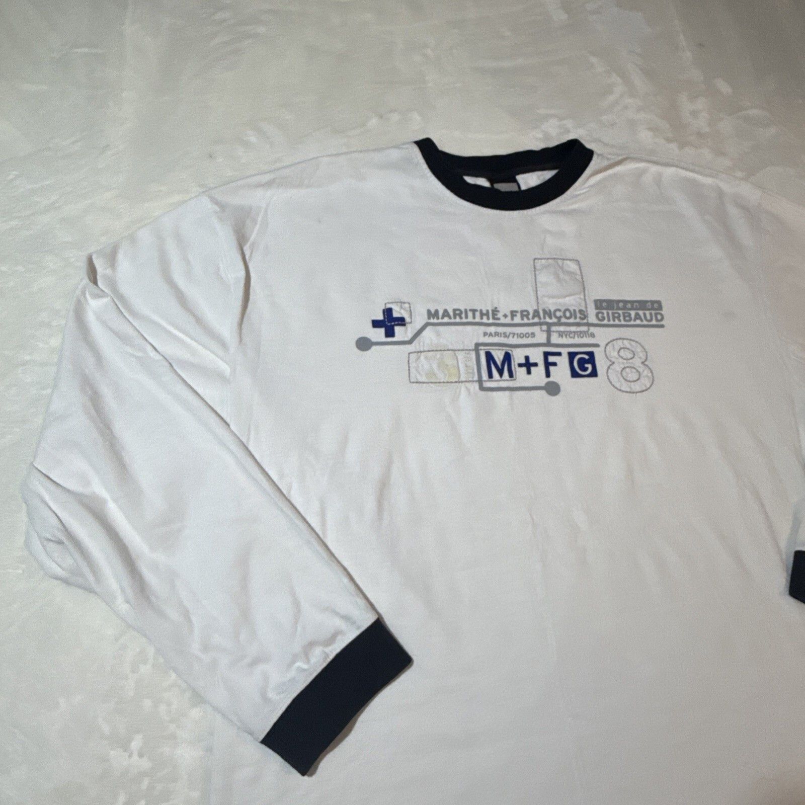 Girbaud Marithe Francois Girbaud M+F G 8 Long Sleeve 2XL, Men's (Size Xxl) — image 3 of 6