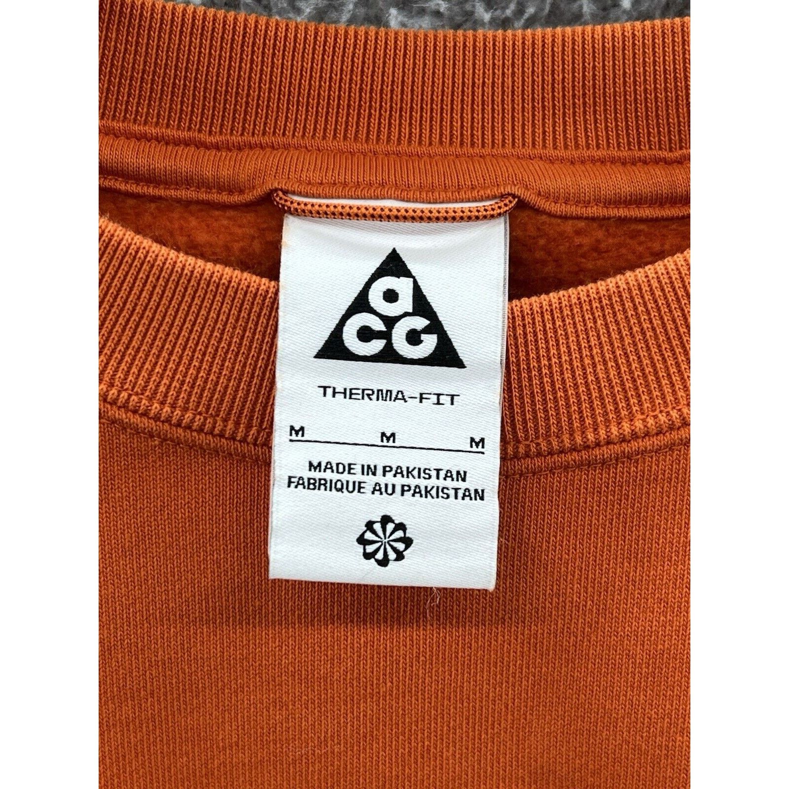 Nike Nike ACG Therma Orange Sweatshirt Keep ACG Weird FD9849-893 Size US M / EU 48-50 / 2 - 3 Thumbnail