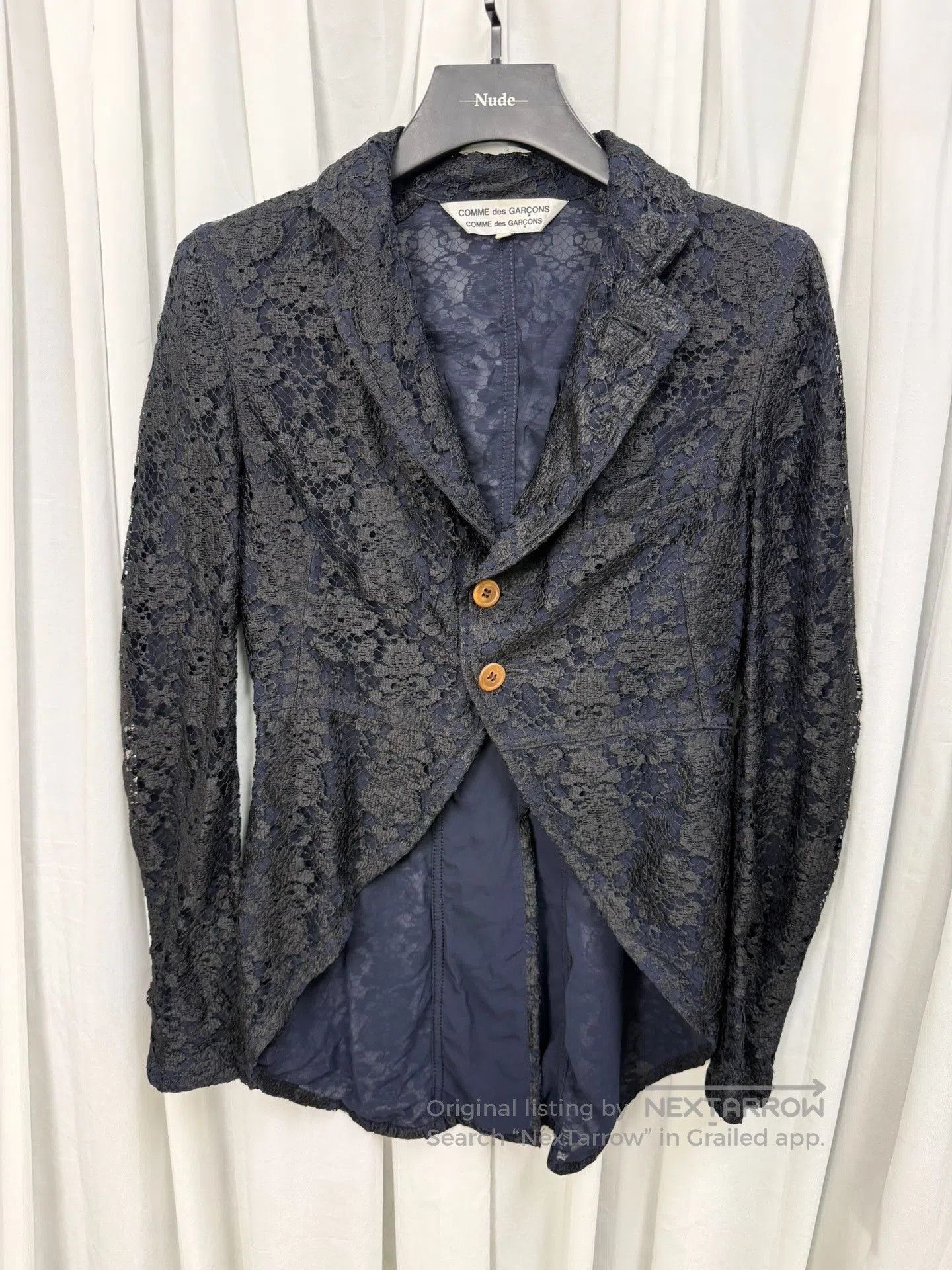 Comme des Garcons Comme des Garçons Lace Tuxedo S. Size S / US 4 / IT 40 - 2 Thumbnail