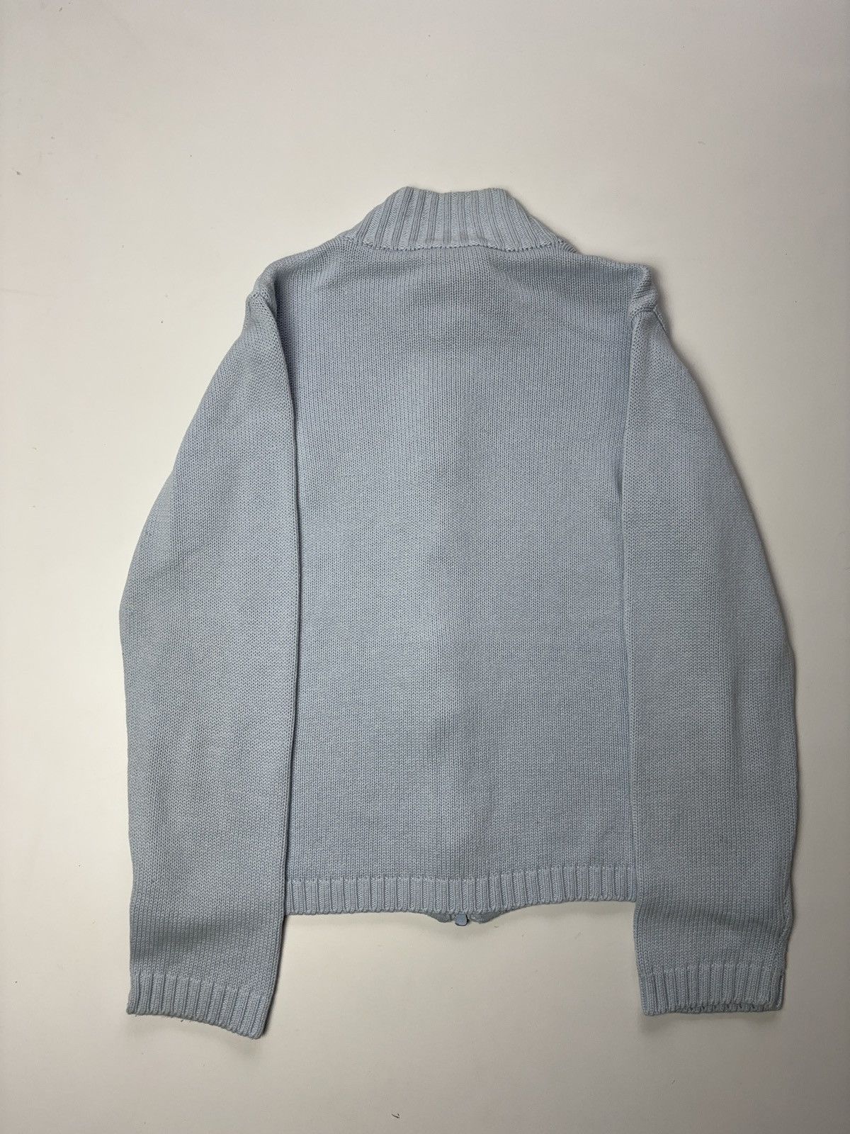Vintage Knit vintage zip sweater moto style pullover Size US S / EU 44-46 / 1 - 5 Thumbnail