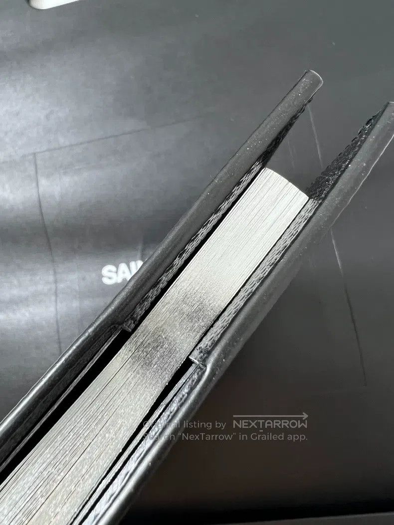 Saint Laurent Paris Saint Laurent Paris Caviar Leather Notebook Size ONE SIZE - 4 Thumbnail