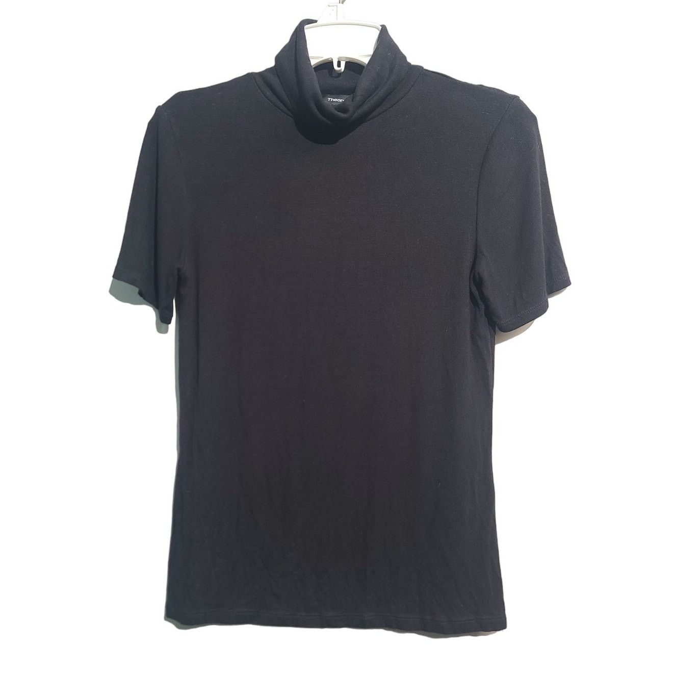 Theory Theory Short Sleeve Turtleneck Shirt Size M / US 6-8 / IT 42-44 - 1 Thumbnail