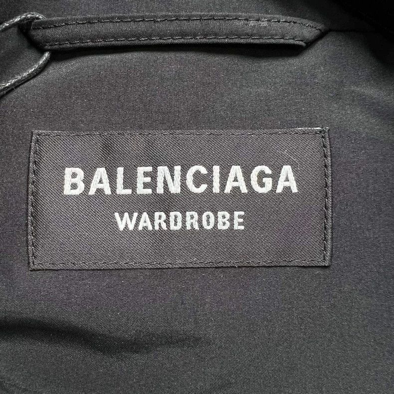 Balenciaga Balenciaga Double B Print Coach Jacket Size US XL / EU 56 / 4 - 3 Thumbnail