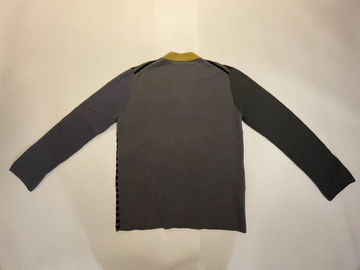 Comme des Garcons × Comme des Garcons SHIRT CDG Shirt Striped and Colourblocked Cardigan Size US L / EU 52-54 / 3 - 2 Thumbnail