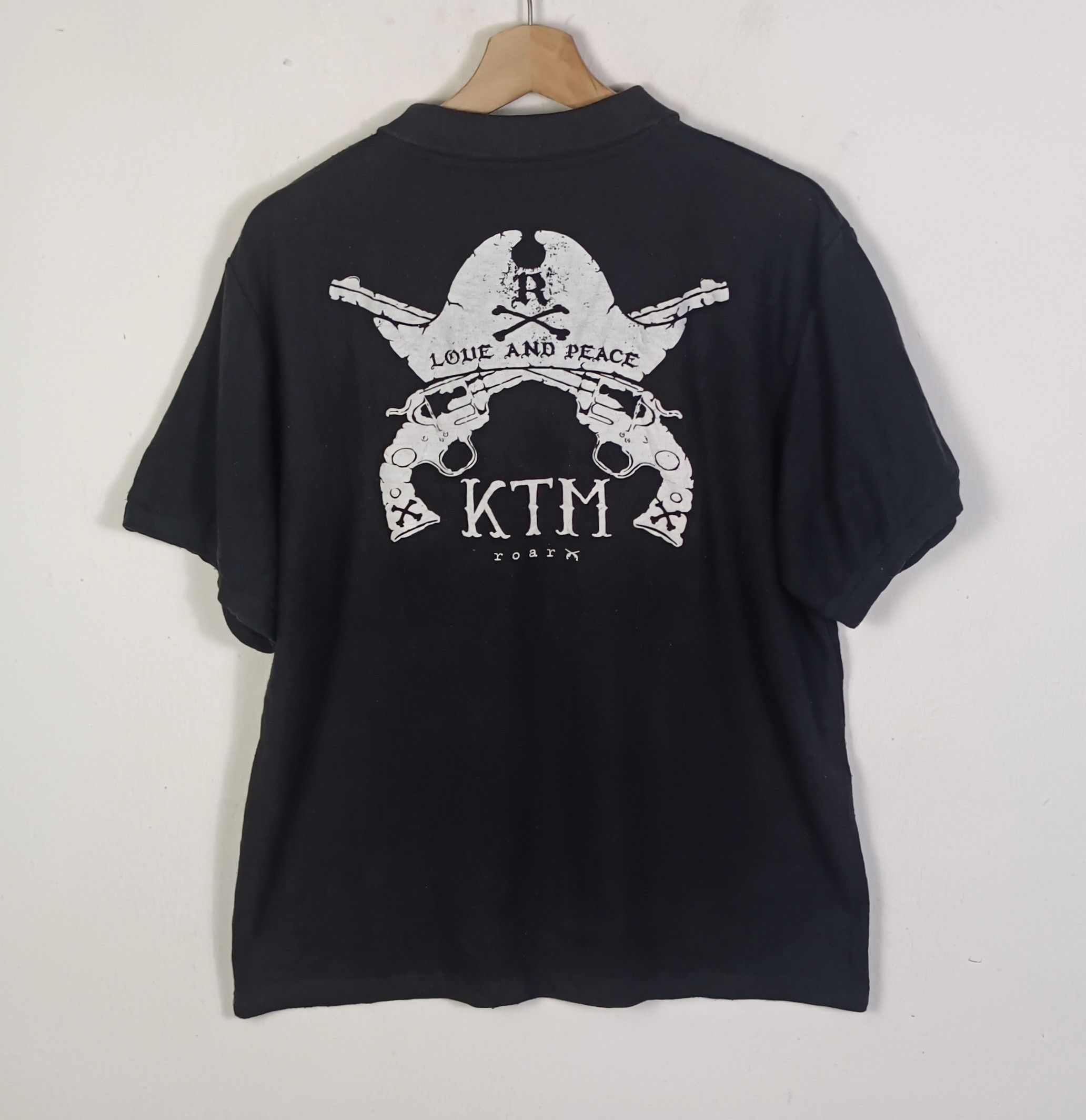 Japanese Brand × Vintage Vintage KTM " Love And Piece" Size US L / EU 52-54 / 3 - 1 Thumbnail