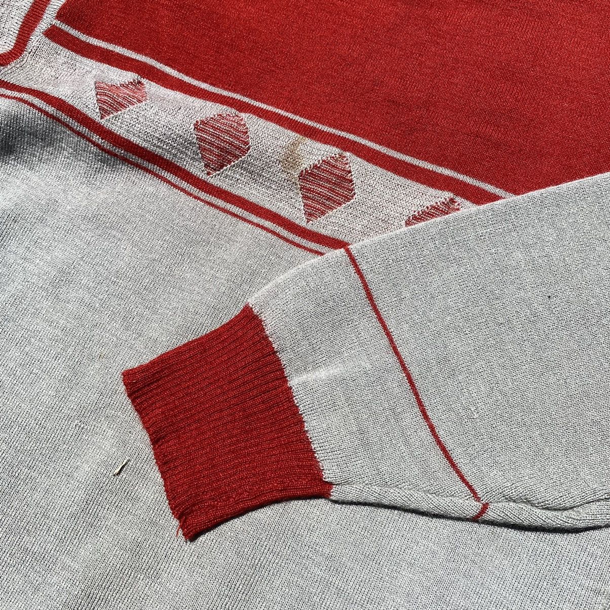 Japanese Brand × Kapital × Vintage Vtg 50s 60s Finnish Wool Jussipaita Sweater Mcm Geometric Size US XS / EU 42 / 0 - 8 Thumbnail