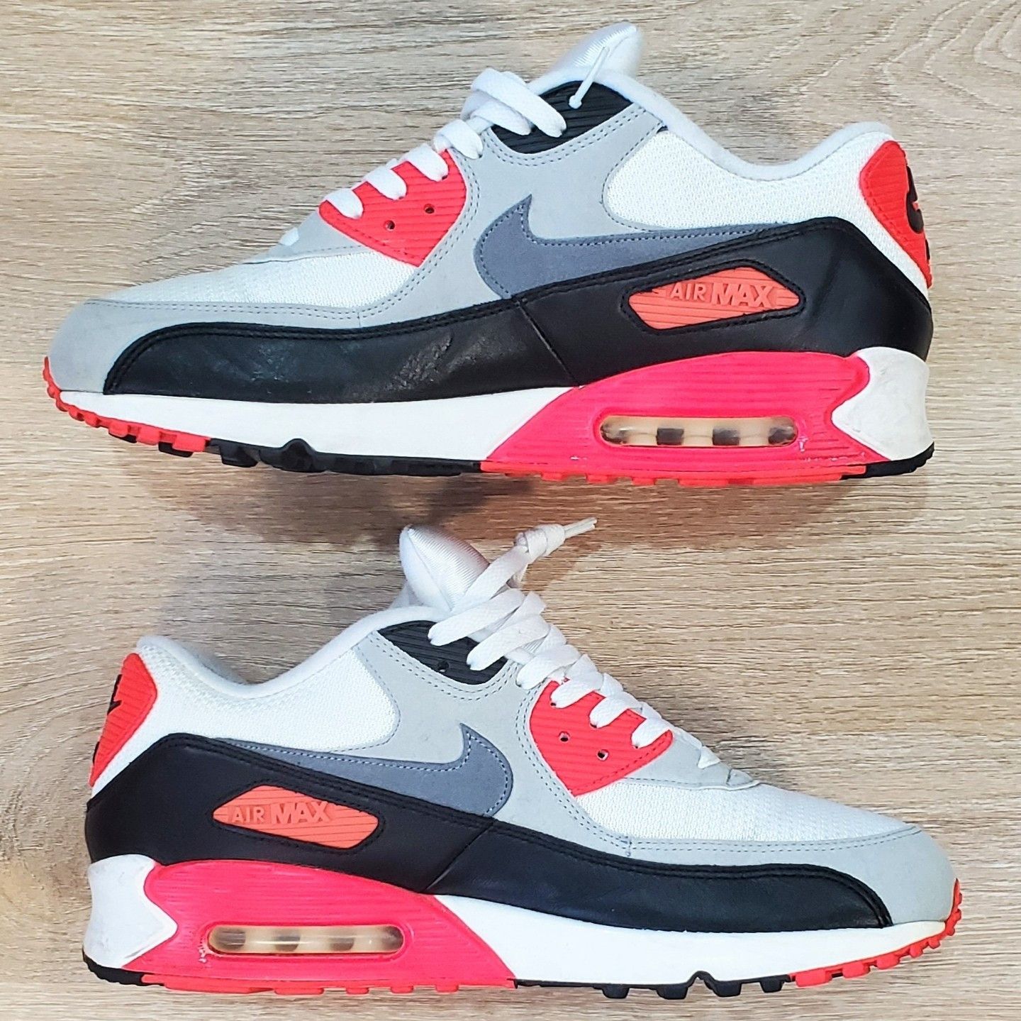 Nike Nike Air Max 90 OG Infrared 2015 Size 13 725233-106 EUC Size US 13 / EU 46 - 5 Thumbnail