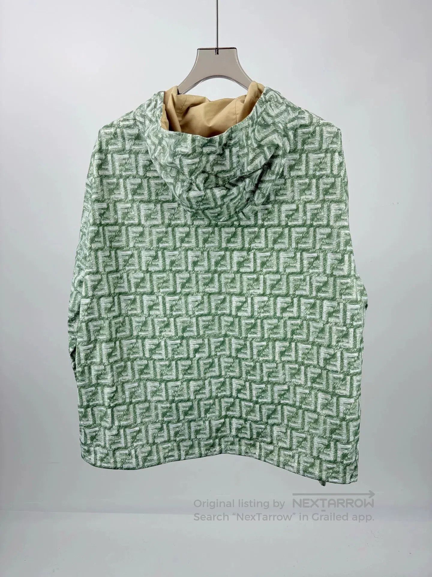 Fendi reversible hooded jacket with Fendi logo. Size US L / EU 52-54 / 3 - 2 Thumbnail