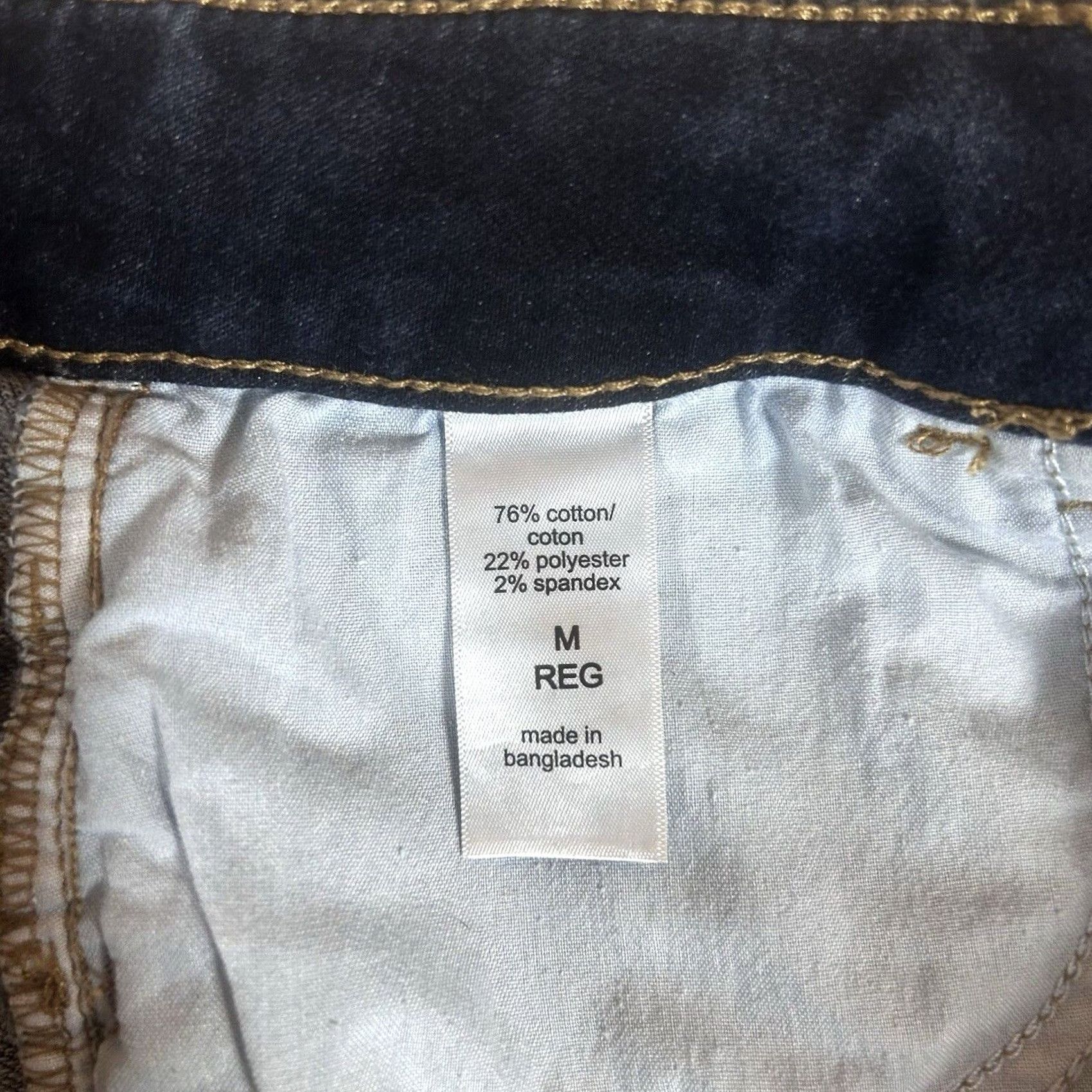Vintage Maurices M Jeans Womens M-Reg Mid Rise Plaid Cuffs Skinny Jeans Blue Denim Size 32" / US 10 / IT 46 - 6 Thumbnail