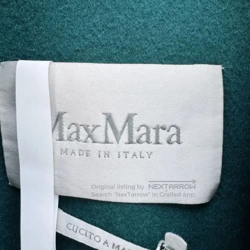 Max Mara MaxMara Lake Blue Wool Coat for Fall . Size M / US 6-8 / IT 42-44 - 2 Thumbnail