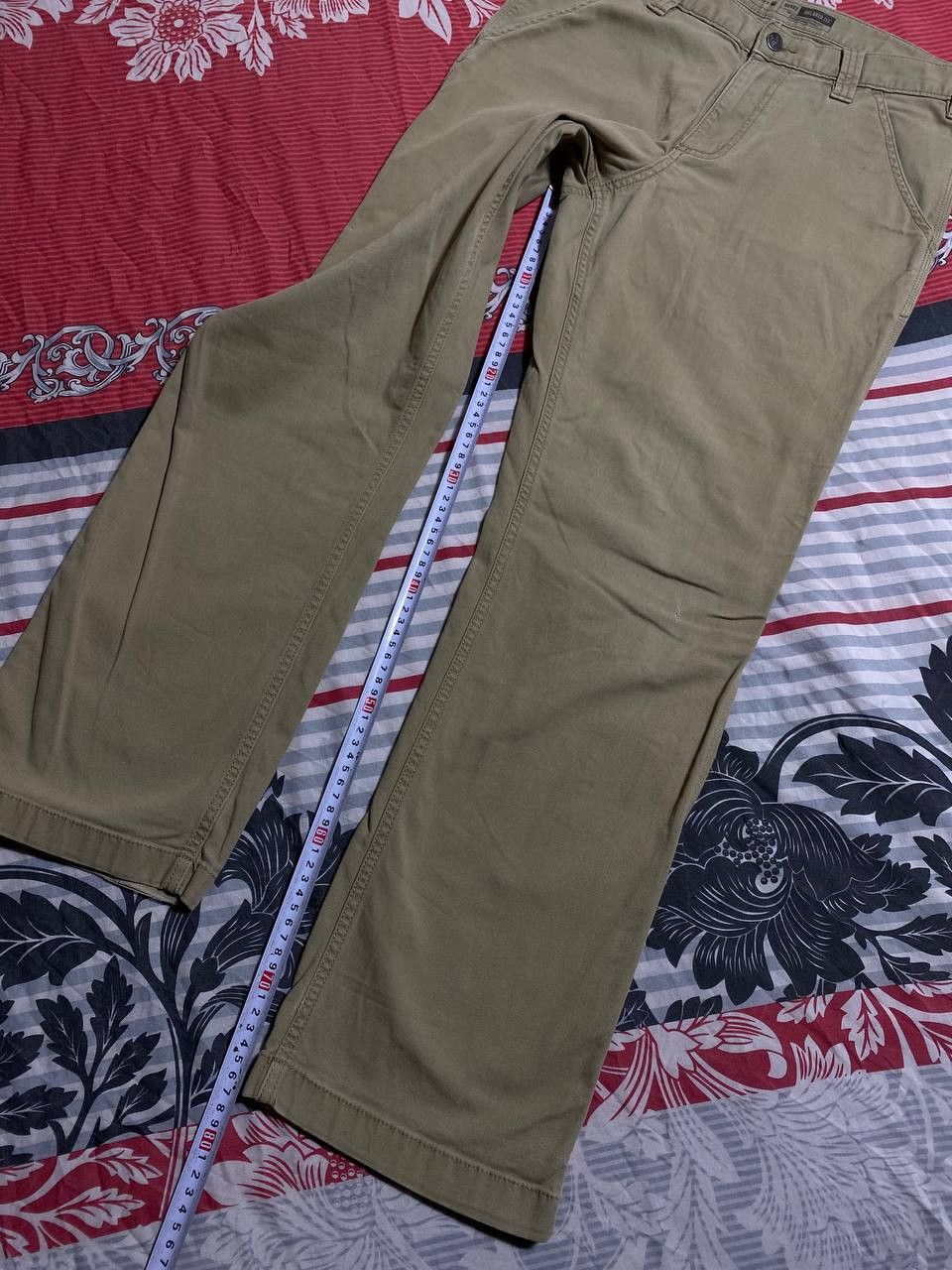 Carhartt × Japanese Brand Crazy Crash Dirty Baggy Faded Jean Japan Avant Garde Style Size US 32 / EU 48 - 17 Thumbnail