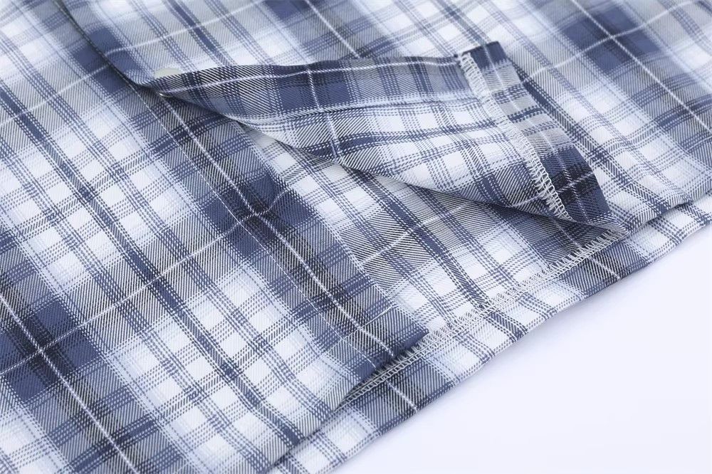 Japanese Brand × Vintage Men's high street loose plaid trendy lapel shirt Size US M / EU 48-50 / 2 - 4 Thumbnail