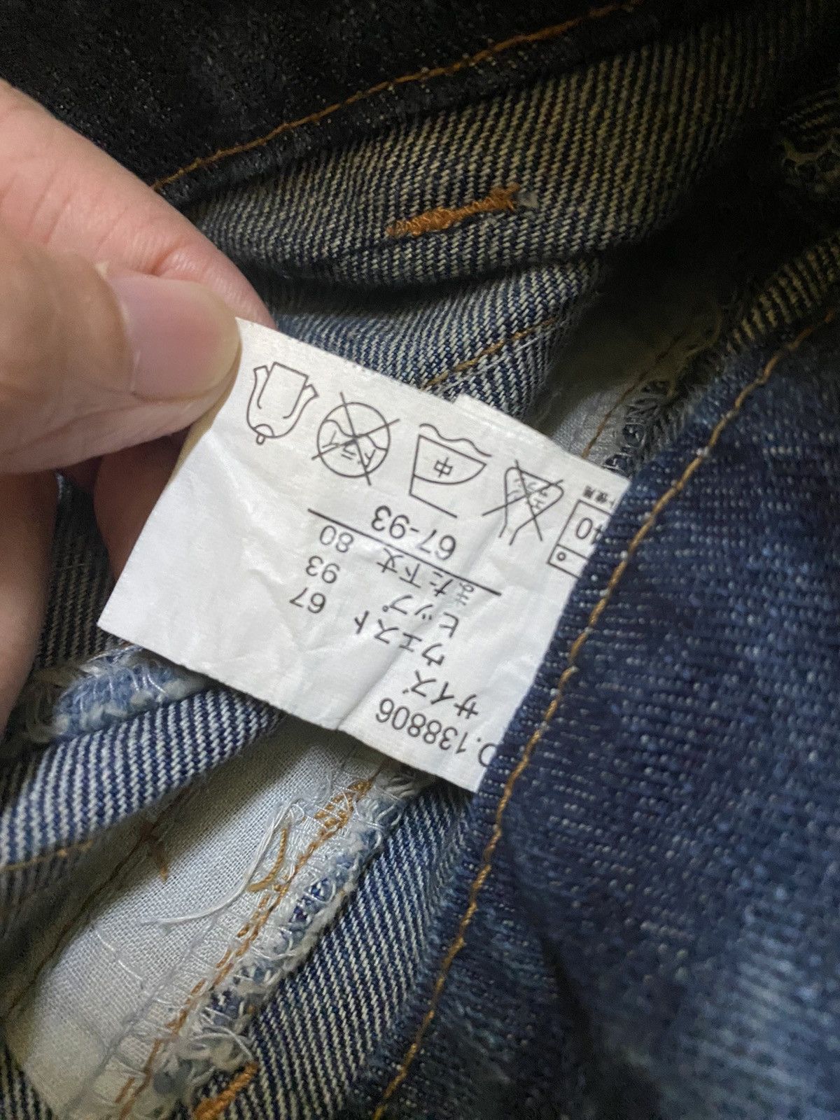The Vintage Standaed Denim Jeans