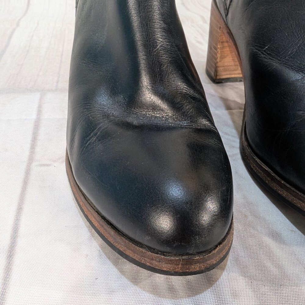 Wolverine Wolverine 1000 Mile W00844 Women 7.5 Black Leather Block He Size US 7.5 / IT 37.5 - 3 Thumbnail