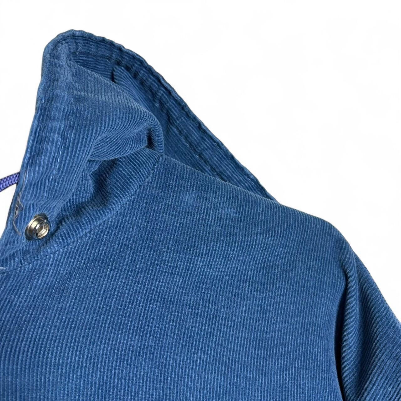 Vintage Vintage 90s Blue Corduroy Zip-Up Jacket Size US M / EU 48-50 / 2 - 2 Thumbnail