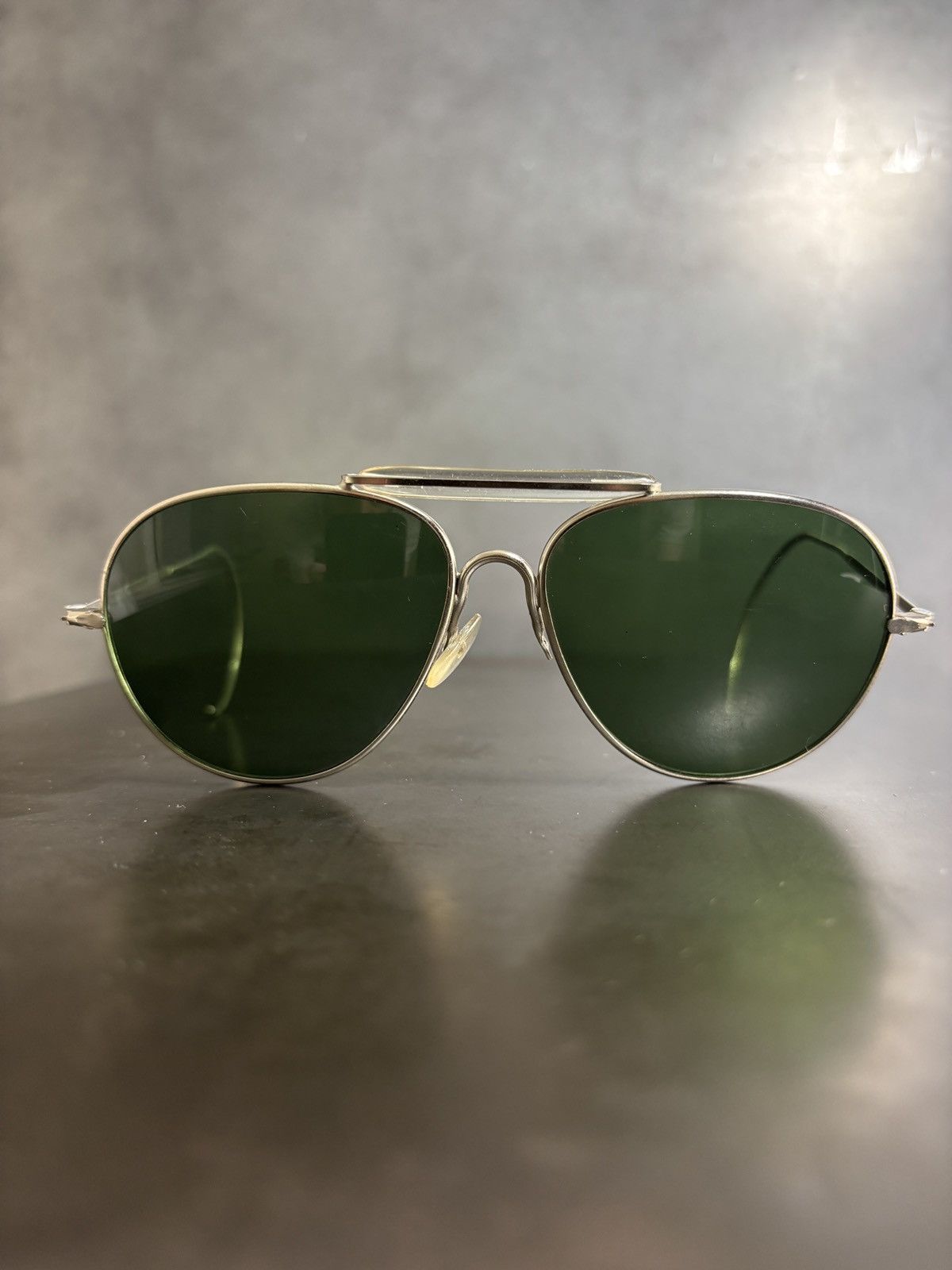 RayBan × Vintage Vintage Aviator Sunglasses Hooked Metal Glacier 60s 70s 80s Size ONE SIZE - 12 Thumbnail