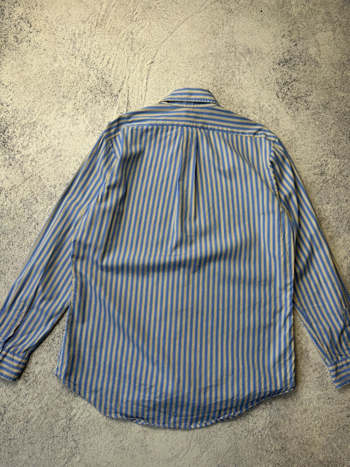 Polo Ralph Lauren Vintage RALPH LAUREN Striped long Sleeved Shirt Rare Size US M / EU 48-50 / 2 - 16 Thumbnail