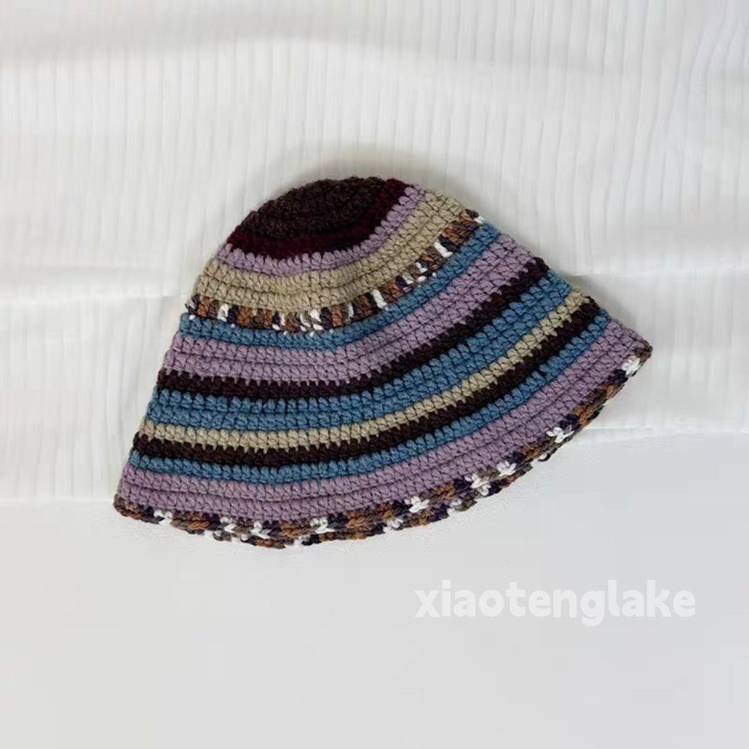 Vintage Unisex outdoor utility pattern festival fisherman bucket hat Size ONE SIZE - 1 Preview