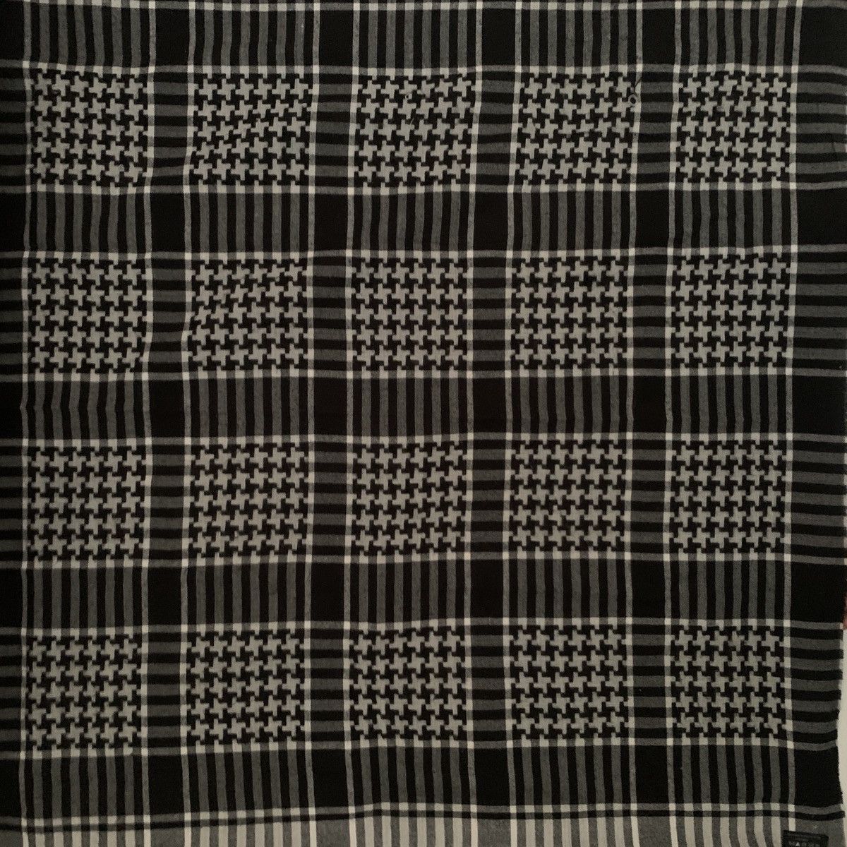 BEAUTY&YOUTH × Japanese Brand × Vintage Beauty and Youth United Arrows Scarf Keffiyeh Pattern Size ONE SIZE - 3 Thumbnail