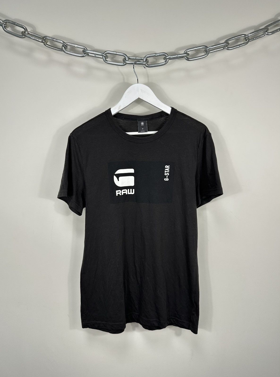 G-Star Vintage G-Star Raw Avant Garde Big Logo Black Opium Y2K Tee Size US M / EU 48-50 / 2 - 1 Thumbnail