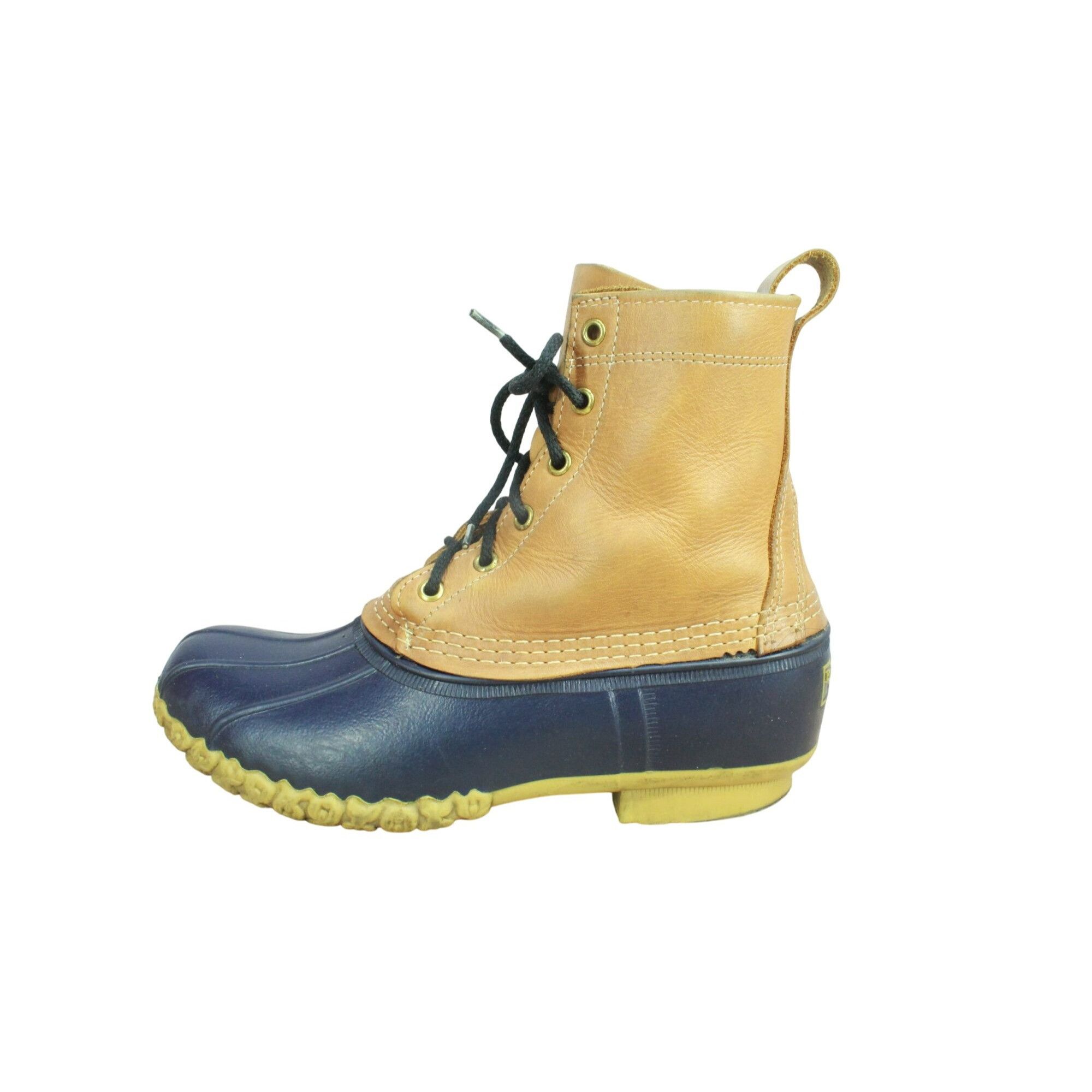 L.L. Bean LL Bean Women’s Duck Boots Blue/Brown Size 9 M Size US 9 / IT 39 - 1 Thumbnail
