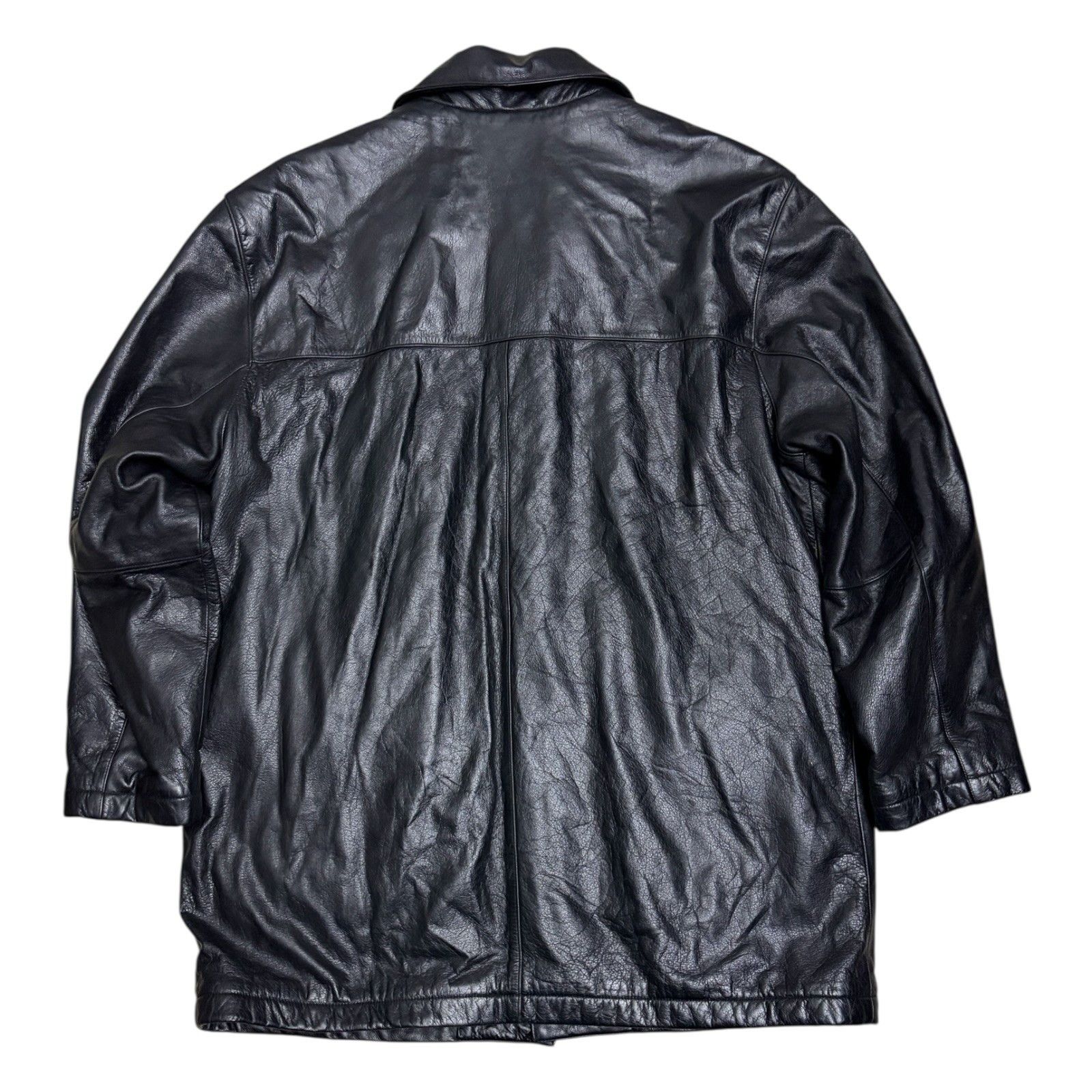 Dockers DOCKERS Cow Leather Vintage Heavy Winter Jacket Coat Large Size US L / EU 52-54 / 3 - 5 Thumbnail
