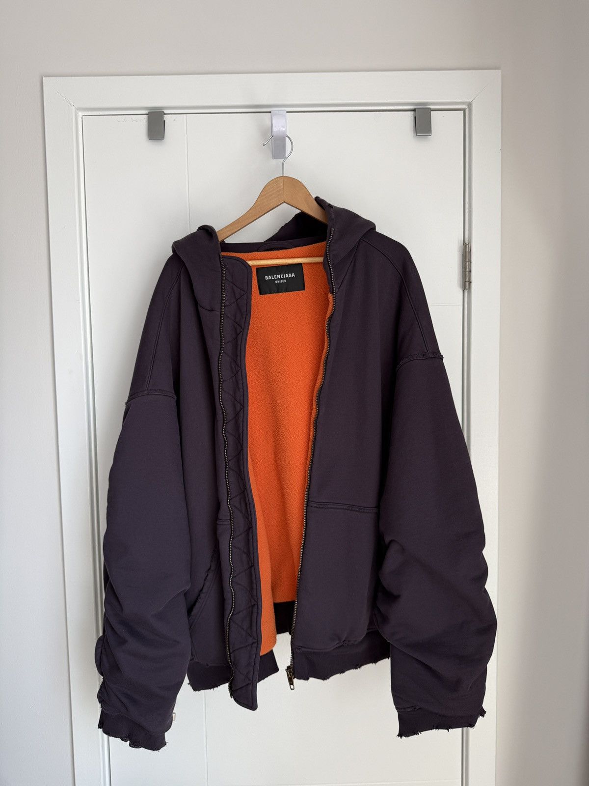 Balenciaga Balenciaga Hooded Bomber Jacket Size US S / EU 44-46 / 1 - 5 Thumbnail