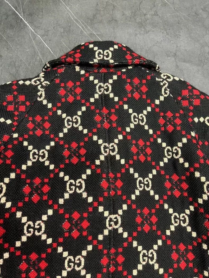 Gucci GUCCI Logo Coat 100% Wool Size 50-2506 Size US M / EU 48-50 / 2 - 5 Thumbnail