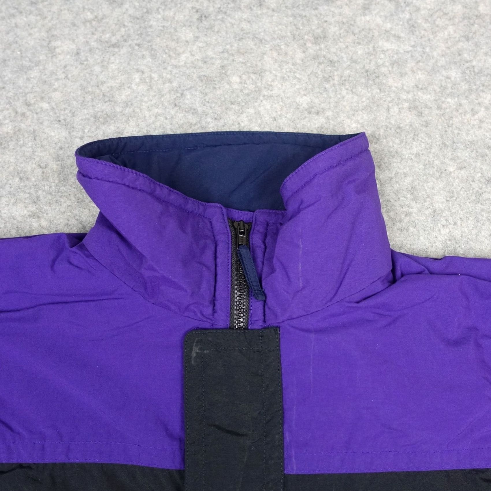 Lands' End VINTAGE Lands' End Jacket Mens M Purple Puffer Coat Insulated Nylon Lining Short Zip 90s Casual Mens Size US M / EU 48-50 / 2 - 2 Thumbnail