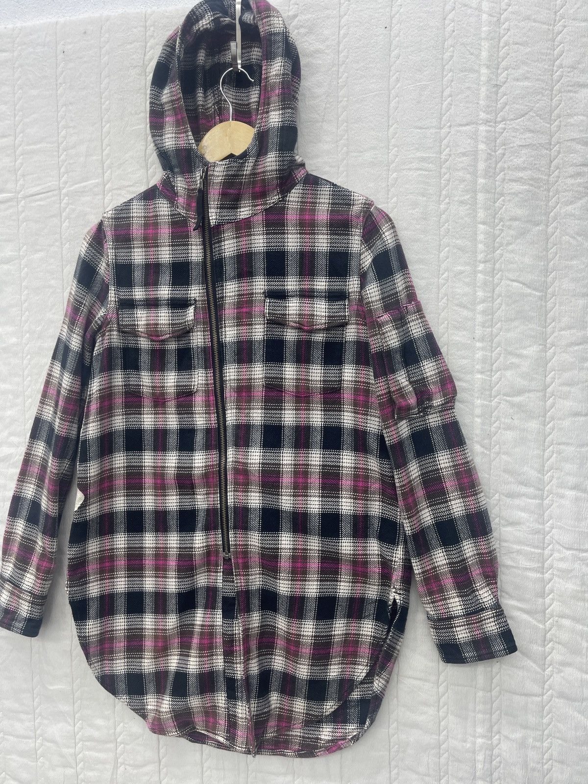 Hysteric Glamour × If Six Was Nine STEALS💥HYSTERIC GLAMOUR SEDUCED ASYMMETRICAL JACKET HOODIE Size US S / EU 44-46 / 1 - 6 Thumbnail
