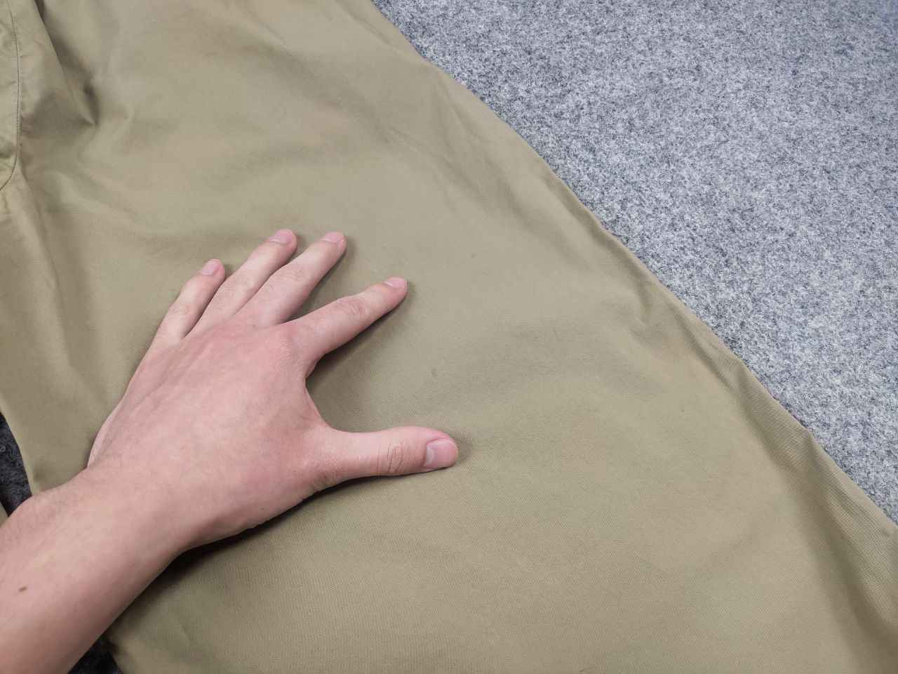 Dries Van Noten Dries Van Noten Design Wide Leg Beige Trouser Chino Pants Size 30" / US 8 / IT 44 - 14 Thumbnail