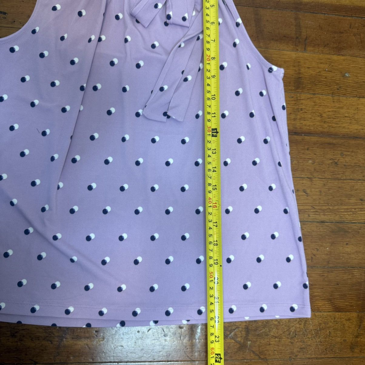 Ann Taylor Ann Taylor Lavender Polka Dot Halter Camisole Size S / US 4 / IT 40 - 6 Thumbnail