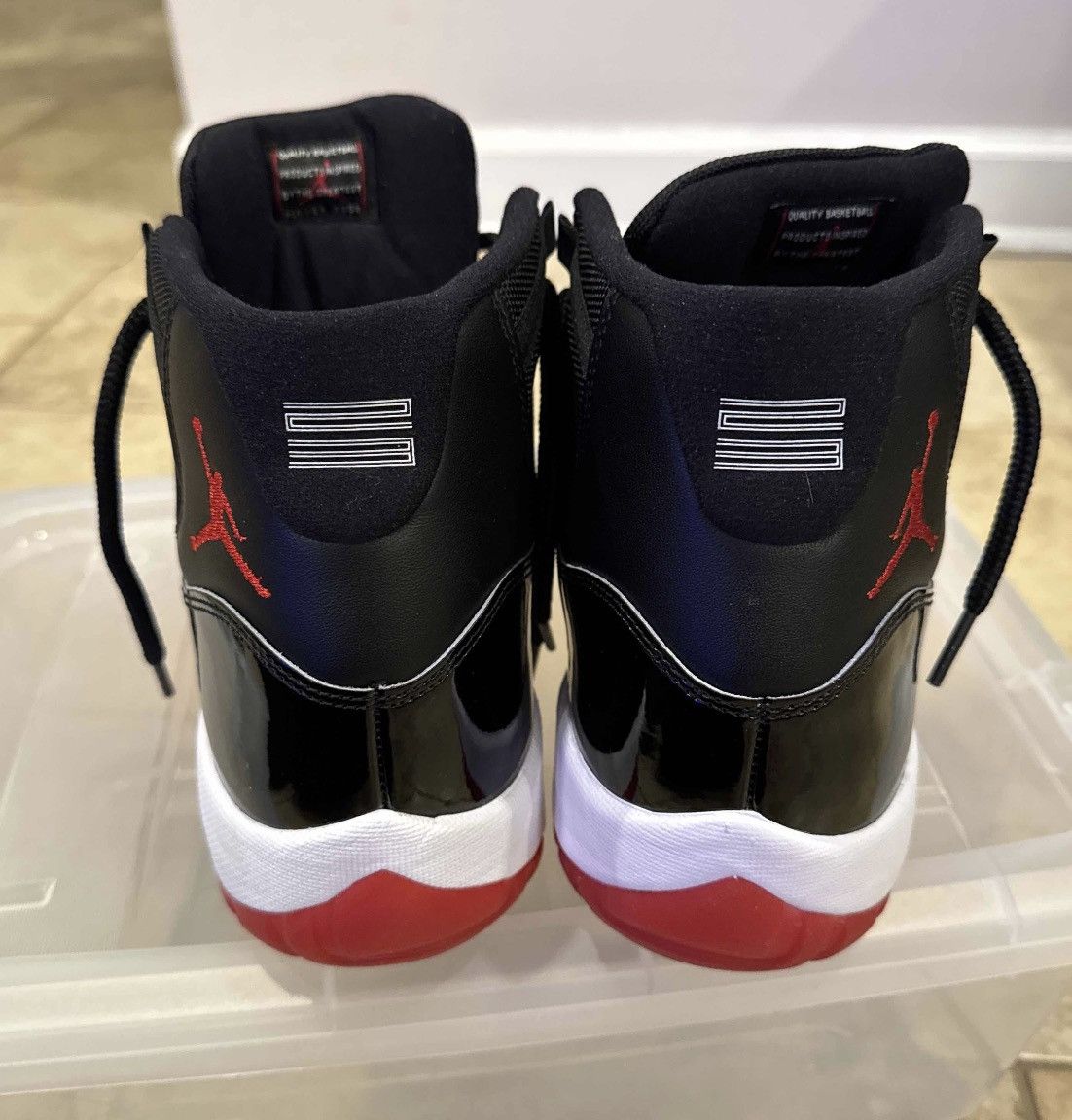 Jordan 11 “Playoff / Bred” Size 12 Mint, Never Worn (No Box)