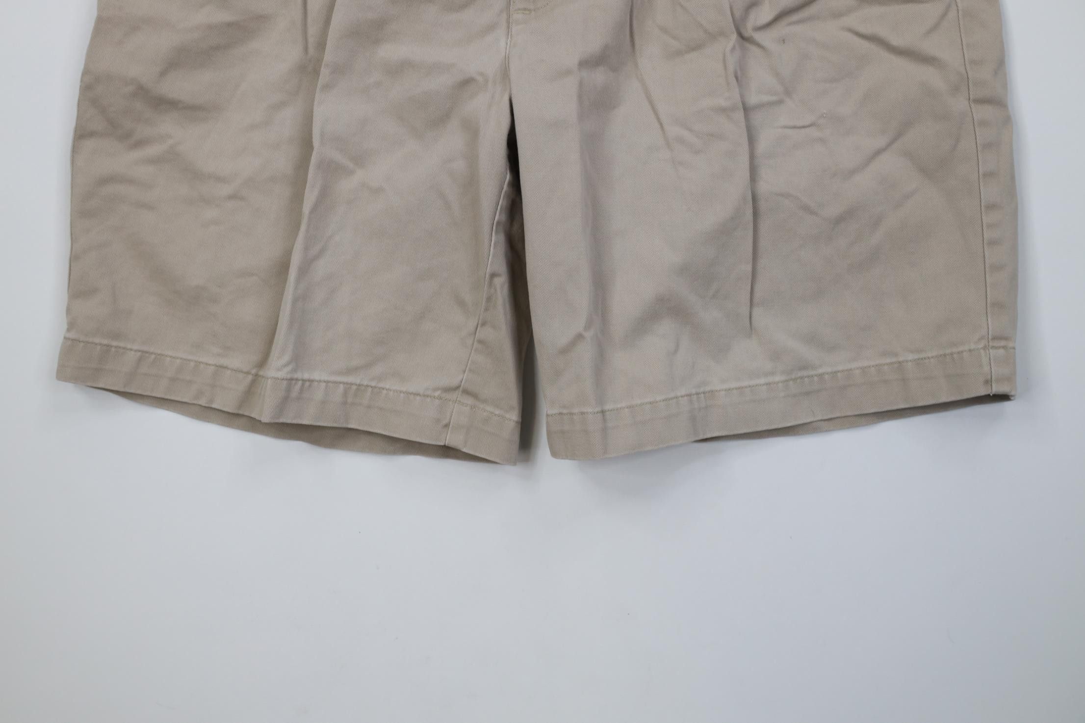 Polo Ralph Lauren Vintage 90s Ralph Lauren Above Knee Golf Chino Shorts Beige Size US 36 / EU 52 - 4 Thumbnail