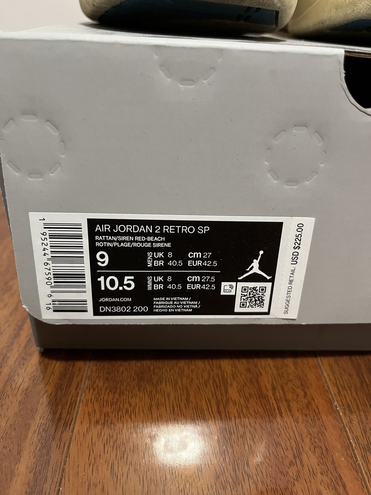 Union LA Union Air Jordan 2 Rattan 2022 Size US 9 / EU 42 - 10 Thumbnail